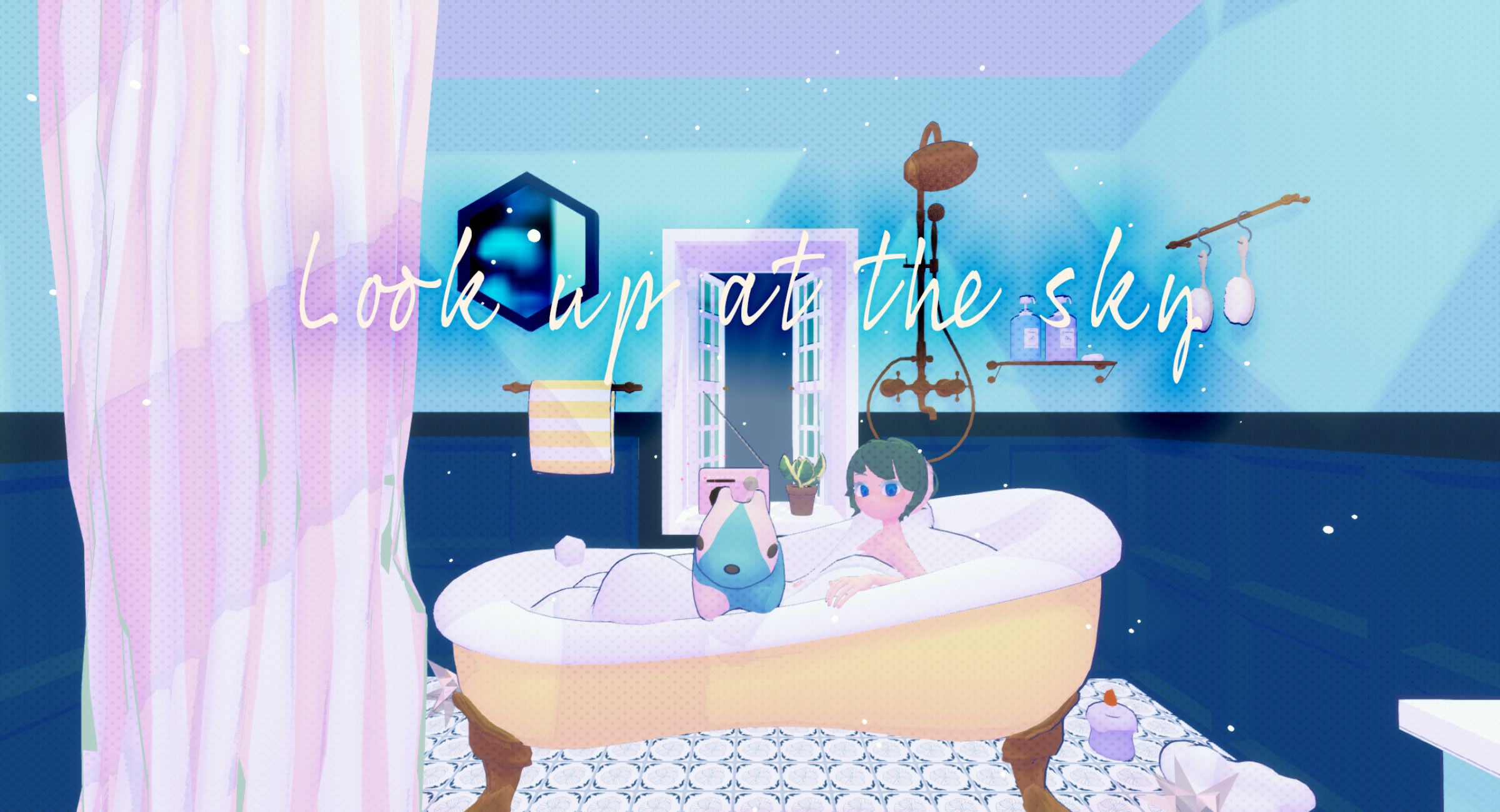 Look up at the sky【360度動画】